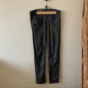 AG Jeans Stevie Ankle Straight Leg 26R smoke